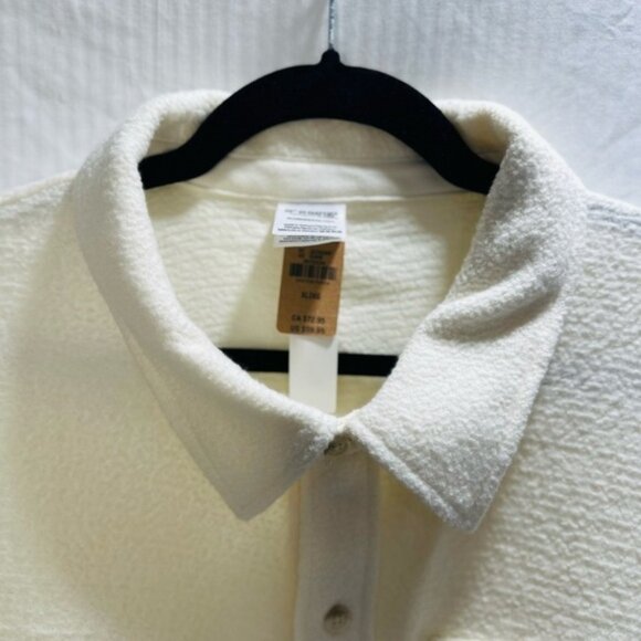 Pink REVERSE FLEECE SHACKET - Picture 8 of 9